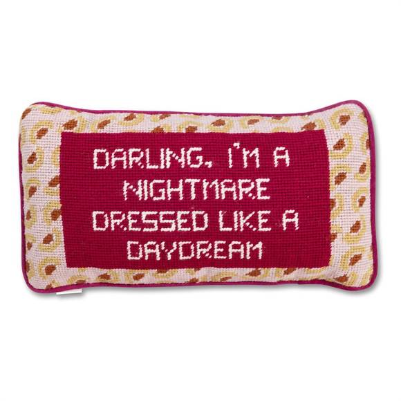 FURBISH STUDIO Other - NEW FURBISH STUDIO dressed like a daydream needlepoint pillow in pink